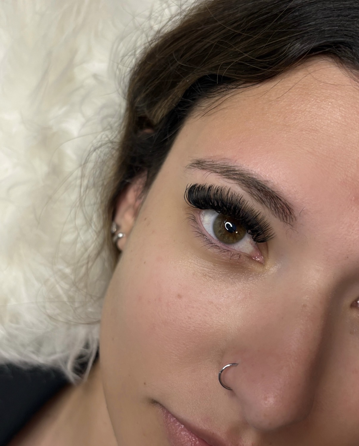 Lash extension set by Zoey of Zoey Aesthetics